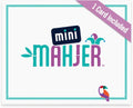 Mini Mahjer Card for Beginner Mahjong, 3 Levels of Play, Family Game Night
