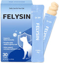 Doctor By FELYSIN L-Lysine for Cats Lickable Immune Support Supplement Allergy Relief, Sneezing, Runny Nose, Cold, Watery Eyes Respiratory Health with Beta-Glucan & Taurine – 30 Individually Packaged