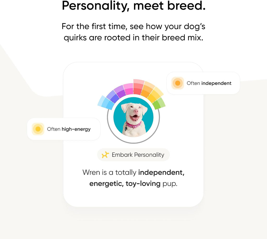 Embark Breed & Health Dog DNA Test – 400+ Breeds, 270+ Health Risks | Only dog DNA test with allergy risk scores. Coat traits, canine relative finder, genetic cancer risk score included.