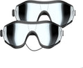 Dog Sunglasses Dog Goggles, UV Wind Dust Fog Protection Pet Glasses Eye Wear with Adjustable Strap for Medium or Large Size (Laser)