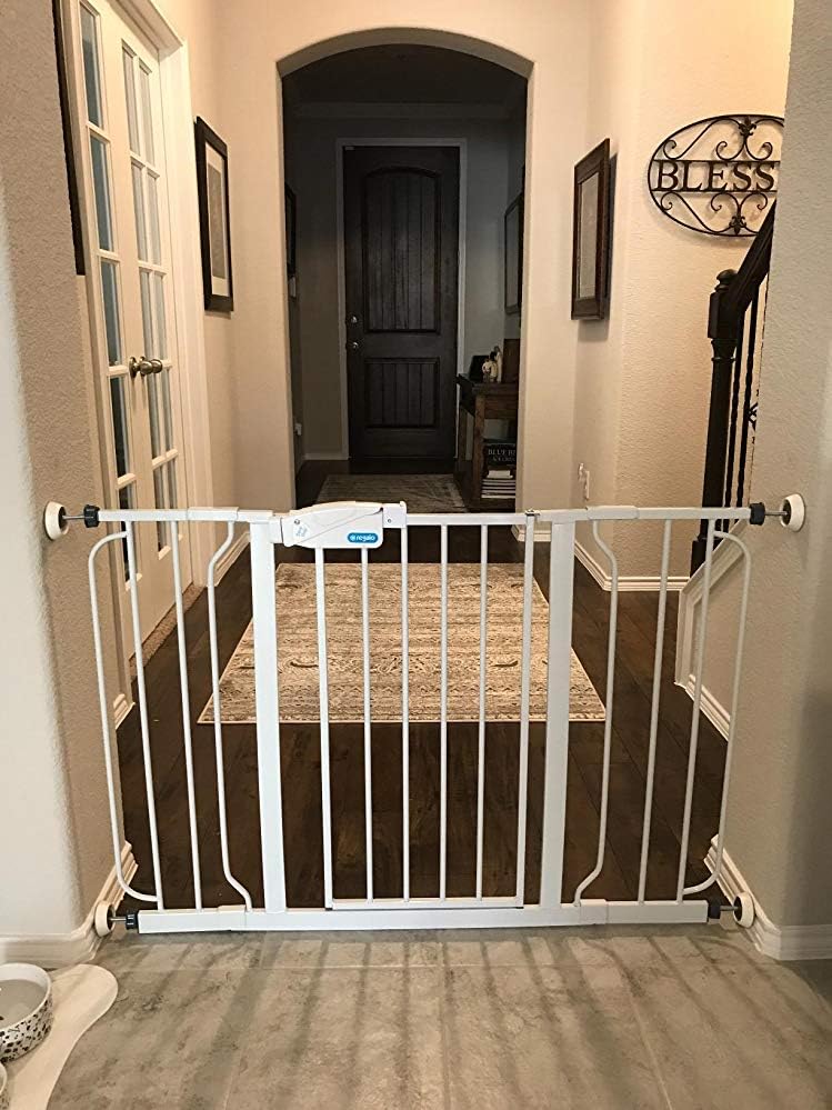 Vmaisi Baby Gate Wall Protector Protect Walls 4 Pack White