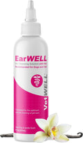 VetWELL Ear Cleaner for Dogs and Cats - Cucumber Melon - 8 oz | Otic Ear Solution for Pets to Help Manage Odor and Reduce Wax Build Up
