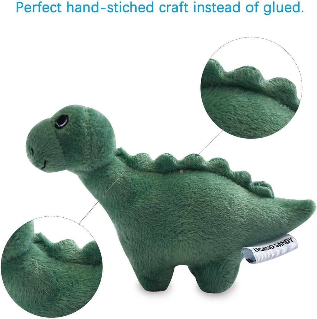 LEGEND SANDY Squeaky Plush Dog Toy Pack for Puppy, Small Puppy Chew Toys | 12 pcs Puppy Toys, Dog Toys Bulk with Squeakers, Cute Soft Pet Toy for Small Medium Size Dogs, Gift fot Pet