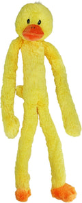 Multipet Swingin Safari Giraffe Dog Plush Toy - Squeaky Toys for All Dogs - Extra Soft Plush - for Cuddling & Playing - Cute Dog Pet Toy (19", 5 Squeakers)