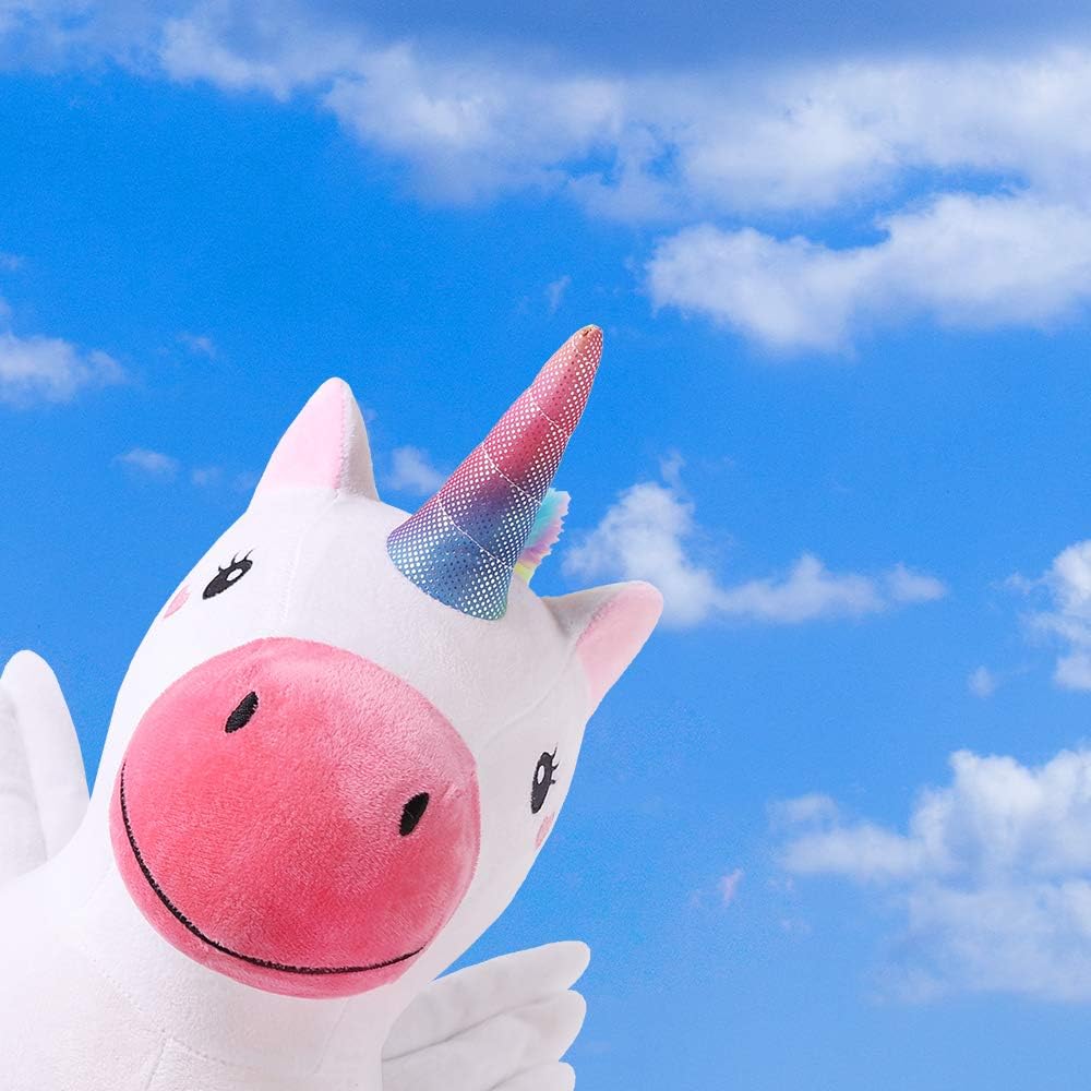 Bouncy Pals Toddler Unicorn Hopper Toy Girl Gift, Outdoor Ride Animal Horse