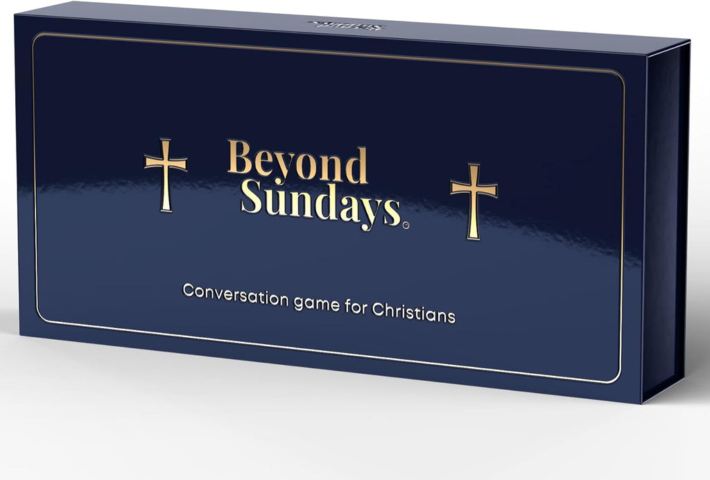 Christian Conversation Cards – Faith Card Game, 200 Cards & 3 Levels | Christian Gift for Women & Men | Premium Magnetic Gift Box for Small Groups, Date Nights & Family | Ages 14+