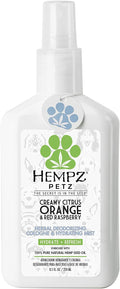 Hempz Petz Dog Cologne, Creamy, Citrus Orange & Red Raspberry, 8.5 fl. oz.