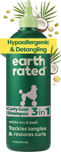 Earth Rated Deshedding Hypoallergenic Dog Shampoo & Conditioner, 16 oz