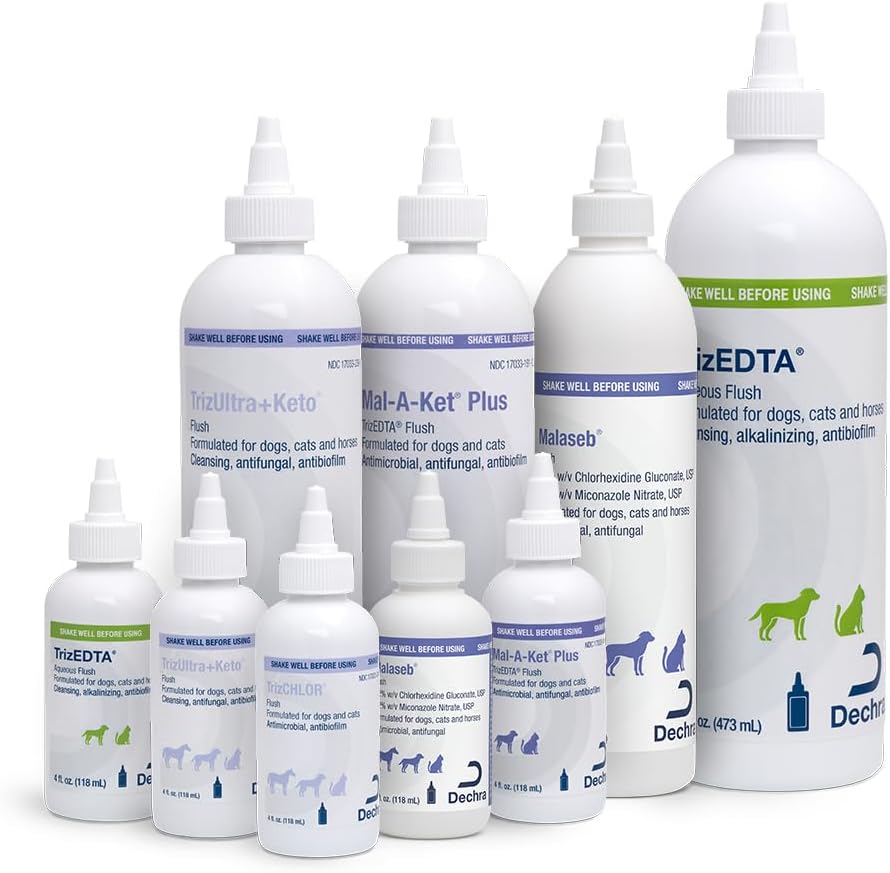 TrizUltra+Keto® Flush for Dogs, Cats and Horses, 4 Fl Oz | Cleansing, Antibiofilm; Packaging May Vary