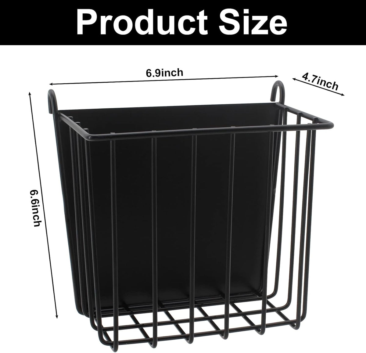 Guinea Pig Hay Feeder，Rabbit Hay Feeder with Heavy-Duty Metal Frame Hay Holder，for Bunny, Guinea Pigs,Chinchillas-6.9x4.7x6.6 inch