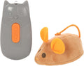 SmartyKat Electronic Motion/Moving Toys for Cats & Kittens, Battery Powered, Mimics Motion of Real Prey, Fun & Interactive Play - Multiple Styles