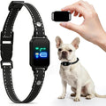 Bark Collar, Dog Bark Collar, Training Bark Collar | 5-60LBS Small & Medium Dogs, IP67 Waterproof, Rechargeable Anti Barking Collar with 3Modes, 5 Beep&7 Level Sensitivity Black
