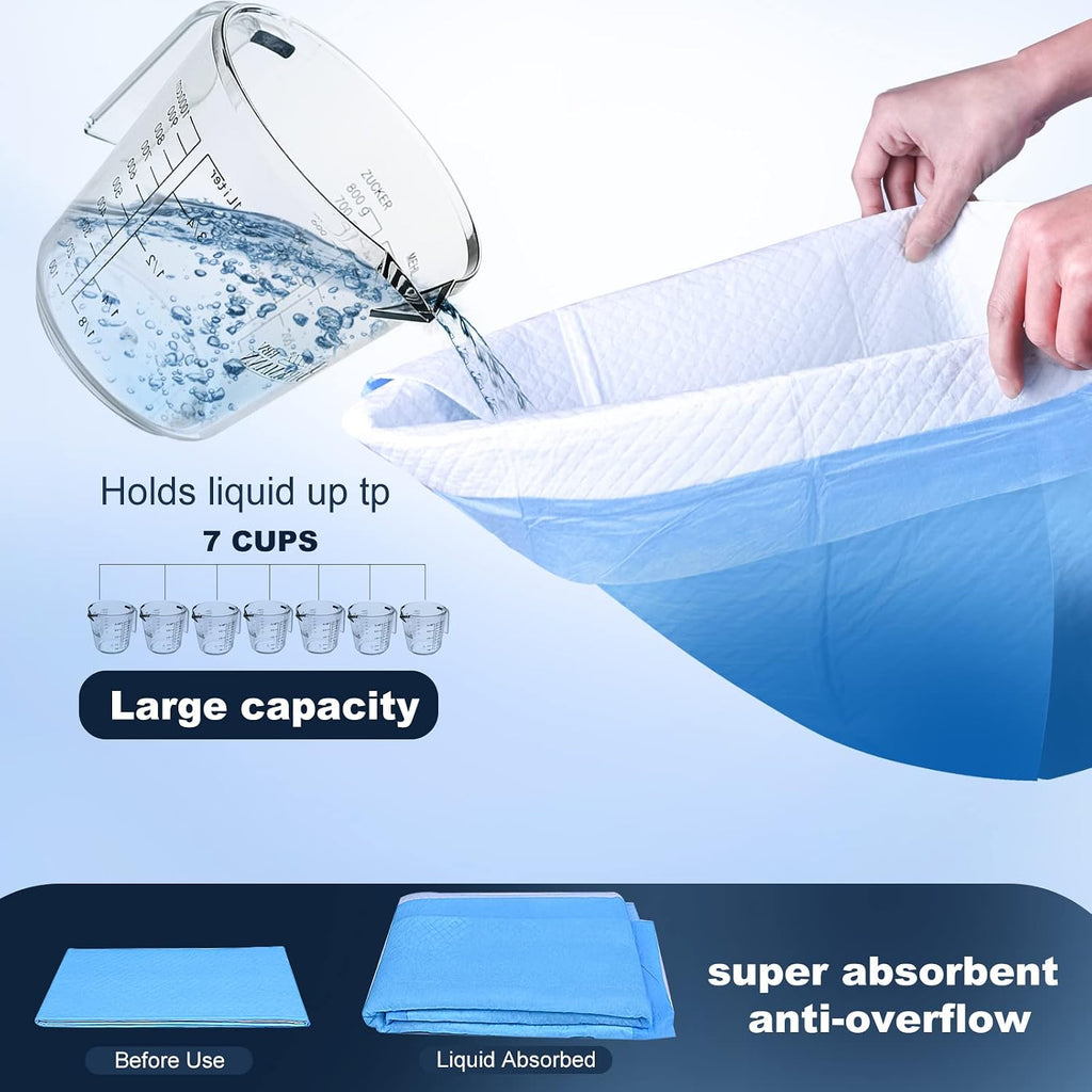 Boscute XXL Thicken 6 Layers Heavy Absorbent 30"x36" Pet Training Dog Pee Pads, Extra Large Polymer Leak-Proof Quick Dry Puppy Pee Pads, Disposable Pee Pads for Dogs Cats Rabbit | Heavy Absorbent up to 7 Cups, Quick Dry, for Dogs Cats Rabbit Potty Trainin
