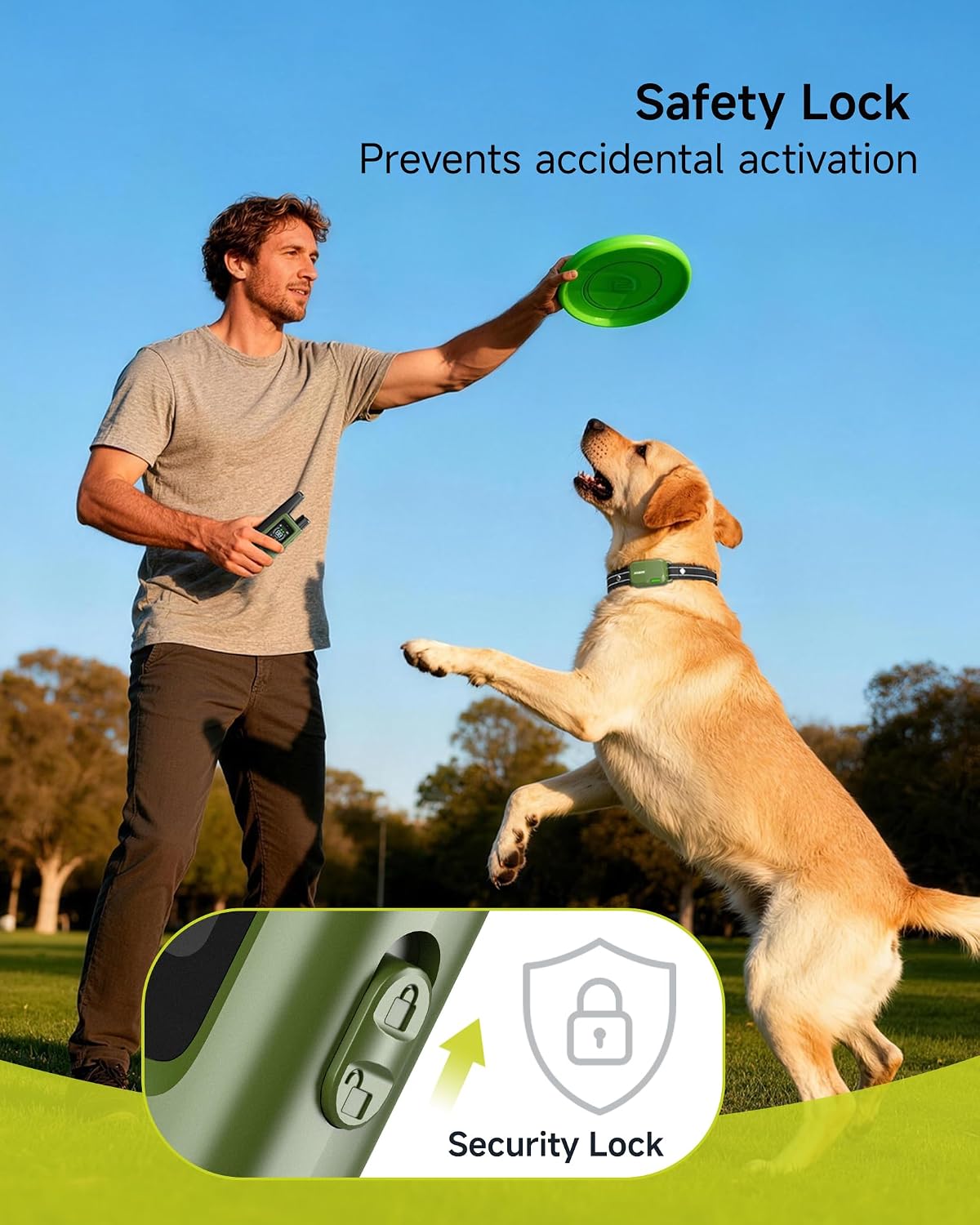 Shock Collar for 2 Dogs with Remote, 4200FT Range, Fits 10-120 lbs | IPX8 Waterproof Collar with 4 Training Modes, Rechargeable and Adjustable Collars for Small, Medium, and Large Dogs