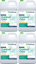 Eco Strong Outdoor Odor Eliminator | Outside Dog Urine Enzyme Cleaner – Powerful Pet, Cat, Animal Scent Deodorizer | Professional Strength for Yard, Turf, Kennels, Patios, Decks (Gallon with Sprayer)