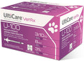 UltiCare VetRx U-100 Pet Insulin Syringes, 3/10cc, 31G x 5/16", 60 Ct, HU