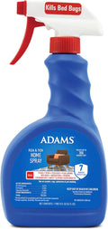 ADAMS Flea & Tick Home Spray for Bed Bugs, Fleas & Ticks, 24 oz | Flea spray for home indoor, up to 7 months, for carpet, furniture and pet bedding