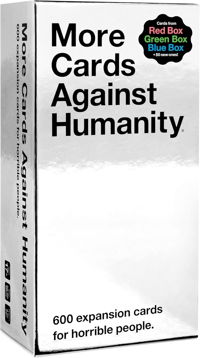 More Cards Against Humanity • Big Shiny 600-Card Essential Expansion Pack