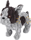 Letsmeet Squeaky Plush Dog Toy for Puppies, Small and Medium Dogs, Interactive Crinkle Stuffed Animal for Teething and Boredom, Soft Chew Toy to Keep Them Busy