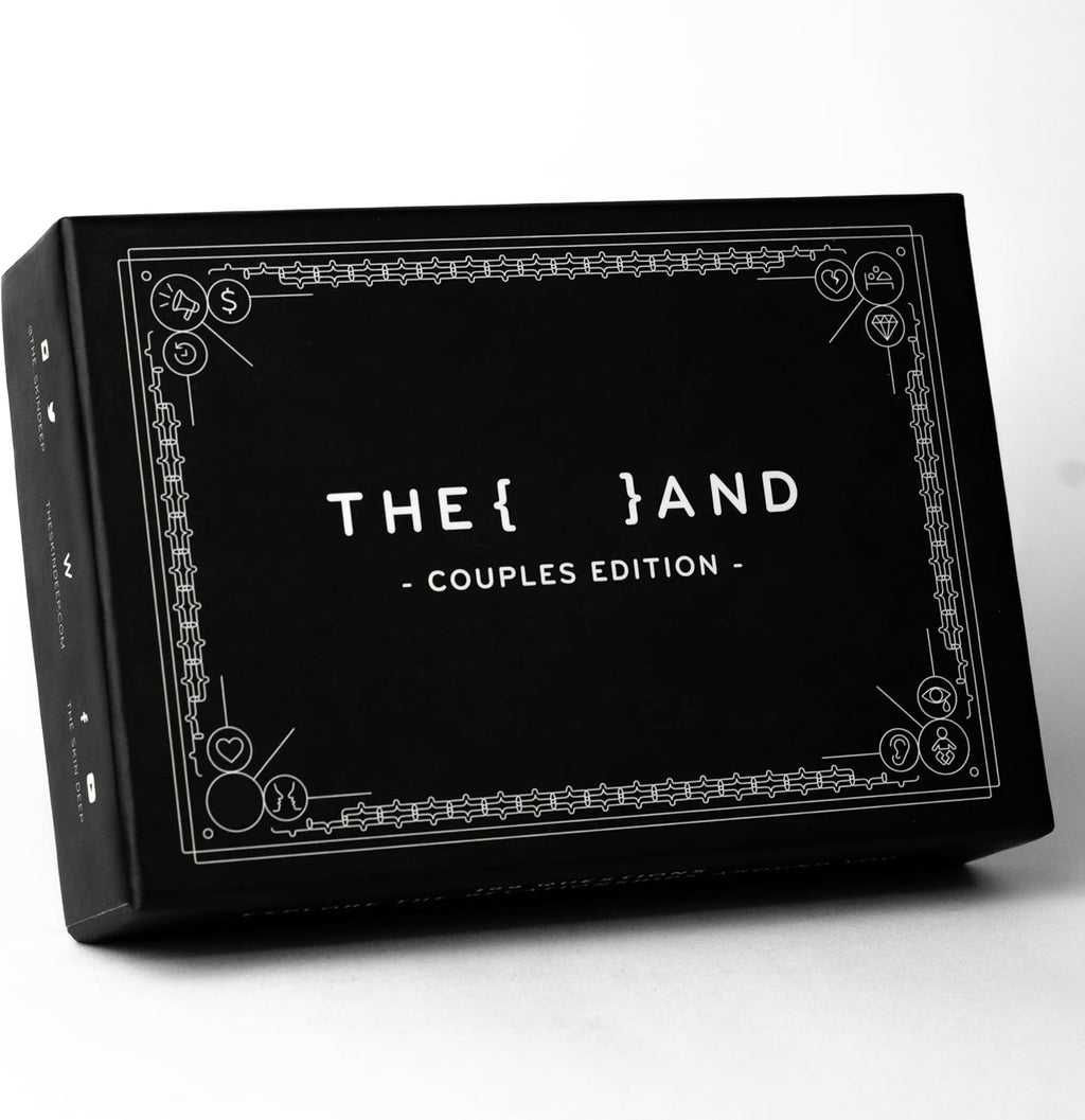 {THE AND} Couples Edition - 199 Meaningful Conversation Cards for Couples - Questions to Deepen Connection & Build Relationships - Date Night Card Game for Adults By The Skin Deep