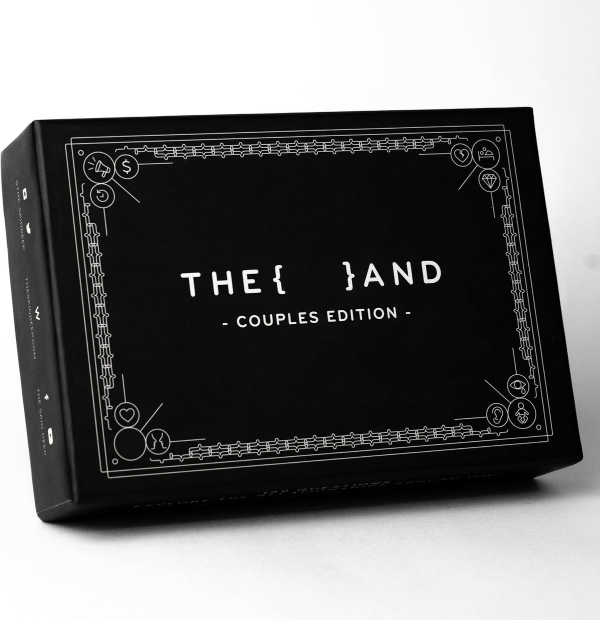 {THE AND} Couples Edition - 199 Meaningful Conversation Cards for Couples - Questions to Deepen Connection & Build Relationships - Date Night Card Game for Adults By The Skin Deep