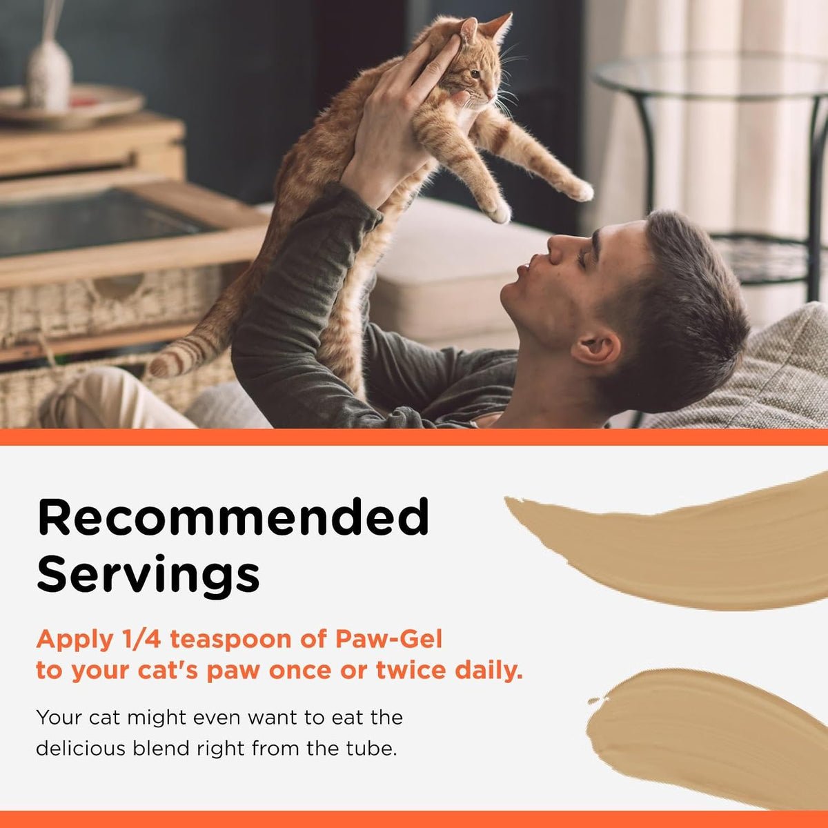 Nutri-Vet Hairball Gel for Cats, Cat Hairball Remedy, Salmon Flavor, 3oz