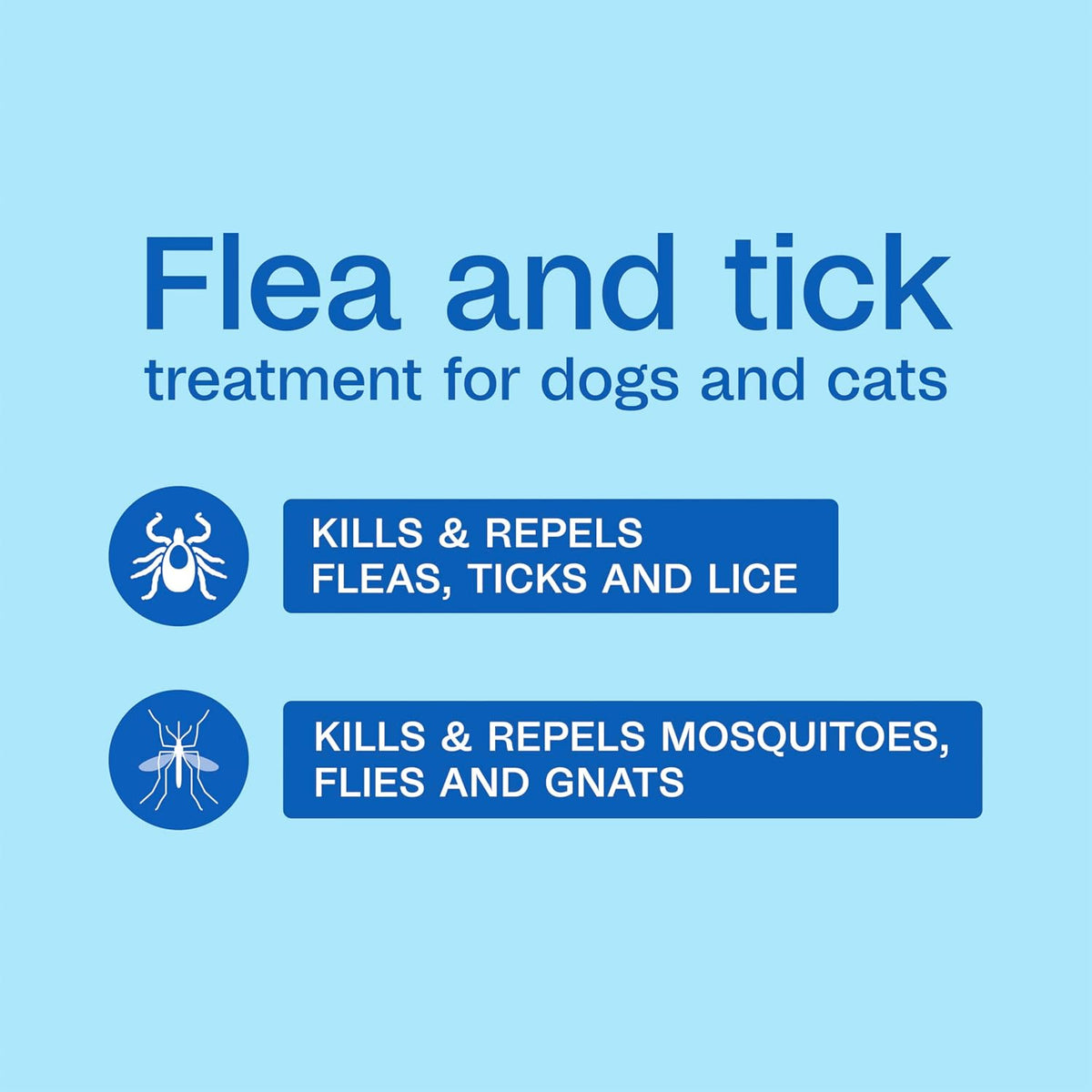 ADAMS Plus Pyrethrin Flea Dip For Dogs and Cats, Kills & Repels Ticks, Lice, Gnats, Mosquitoes, Fleas & Flies, For dogs, cats, puppies, and kittens, 4 Fl oz
