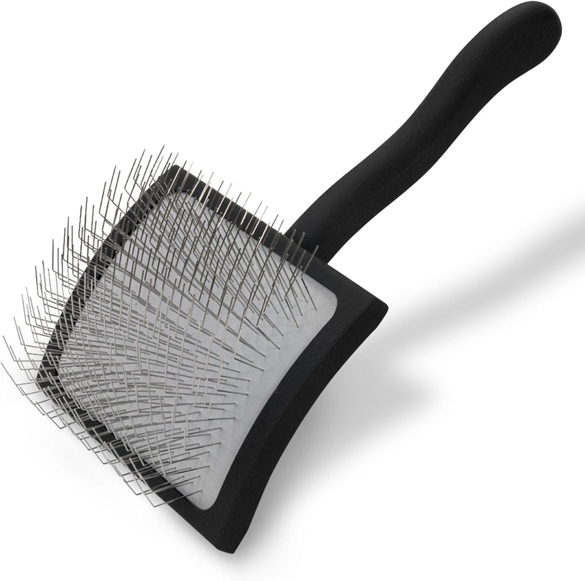Chris Christensen Big G Dog Slicker Brush for Dogs (Goldendoodles, Labradoodles, Poodles), Groom Like a Professional, Fluff Detangle Style, Saves Time Energy, Coral, Large