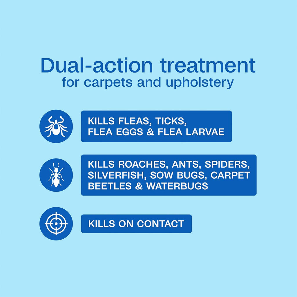 ADAMS Plus Flea & Tick Carpet Spray, Flea Spray for Home, 16 Oz