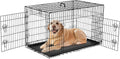Sweetcrispy 36 Inch Dog Crate, Medium Dog Cage, Foldable Puppy Pet Kennel