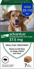 Advantus Dogs Fast Acting Oral Flea Treatment Soft Chewable 23 - 110 lbs. | 7 ct.