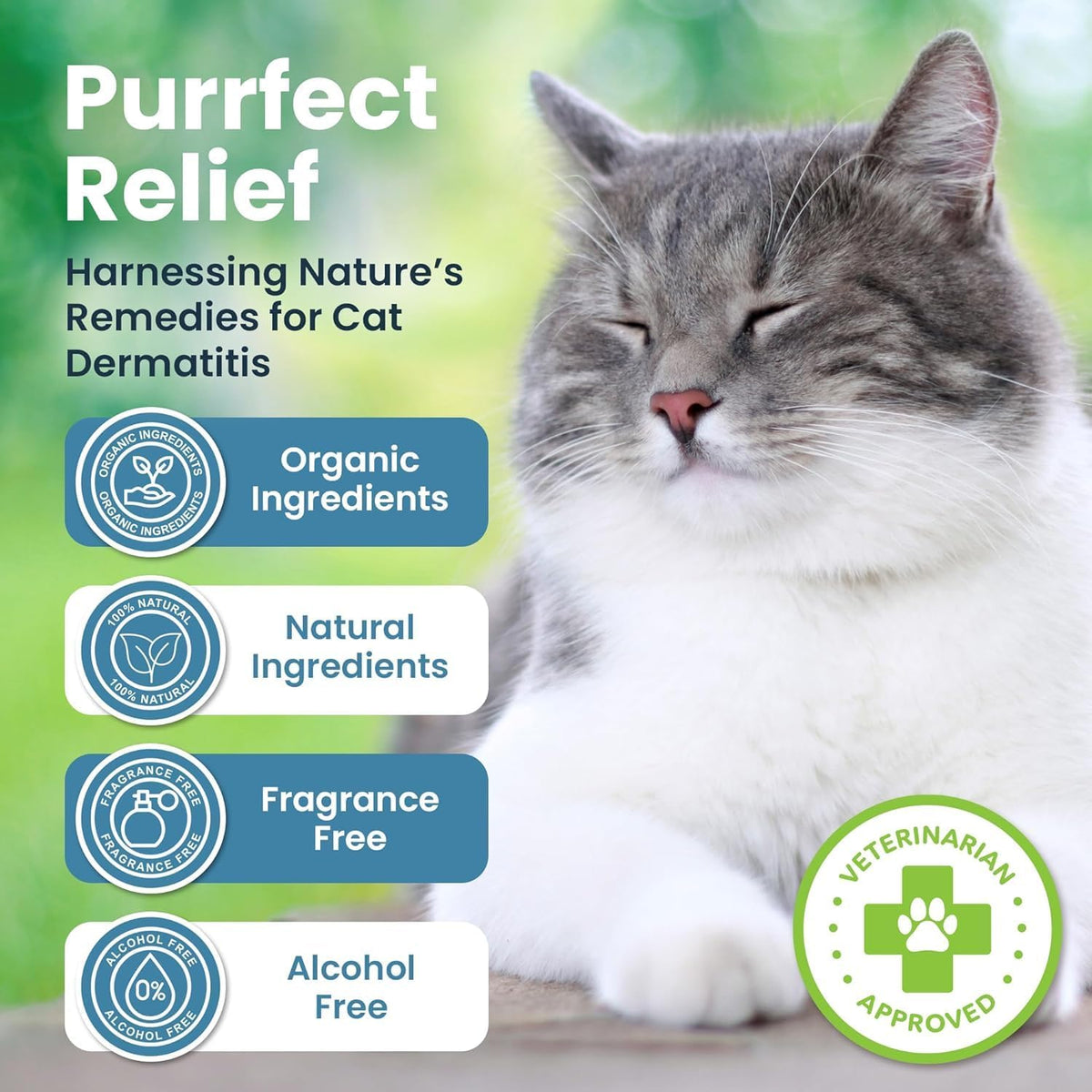 Cat Paw Balm Cat Cream 2 oz: Hot Spot Treatment for Cats Dermatitis