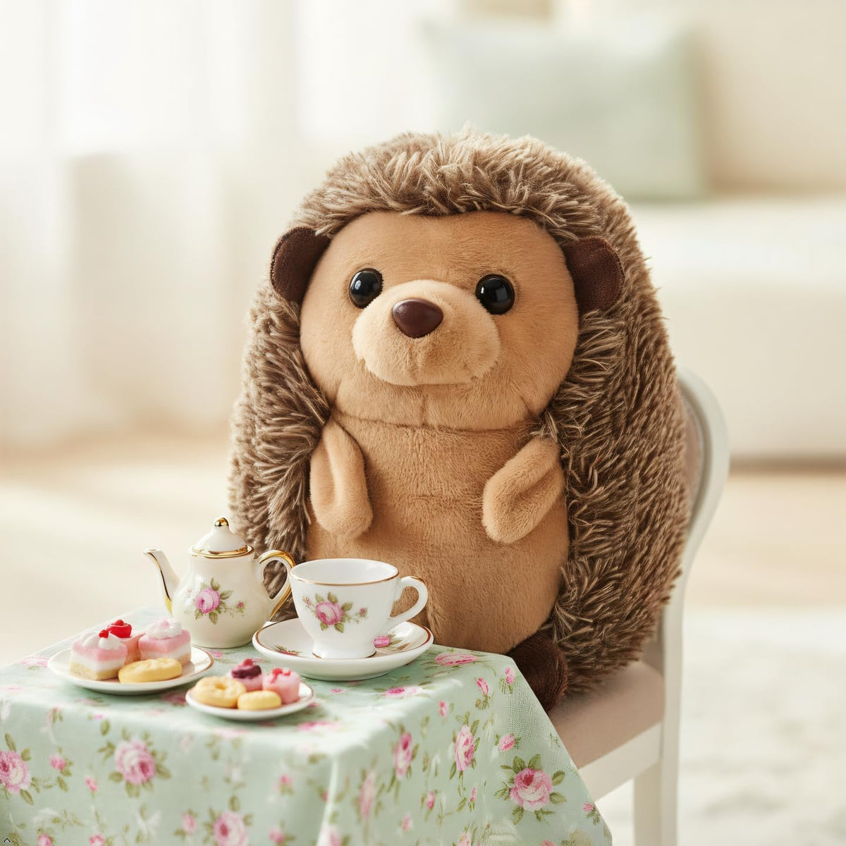 The Petting Zoo Hedgehog Stuffed Animal Plushie, Babiez, Kids Gifts, 6 in