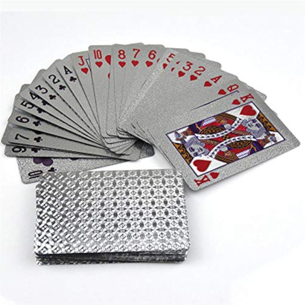 EAY Gold Waterproof Playing Cards - Poker Deck for Parties and Games