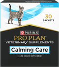 Pro Plan Veterinary Diets Calming Care Cat Supplements Probiotic Powder for Behavioral Support, 30-Count Box