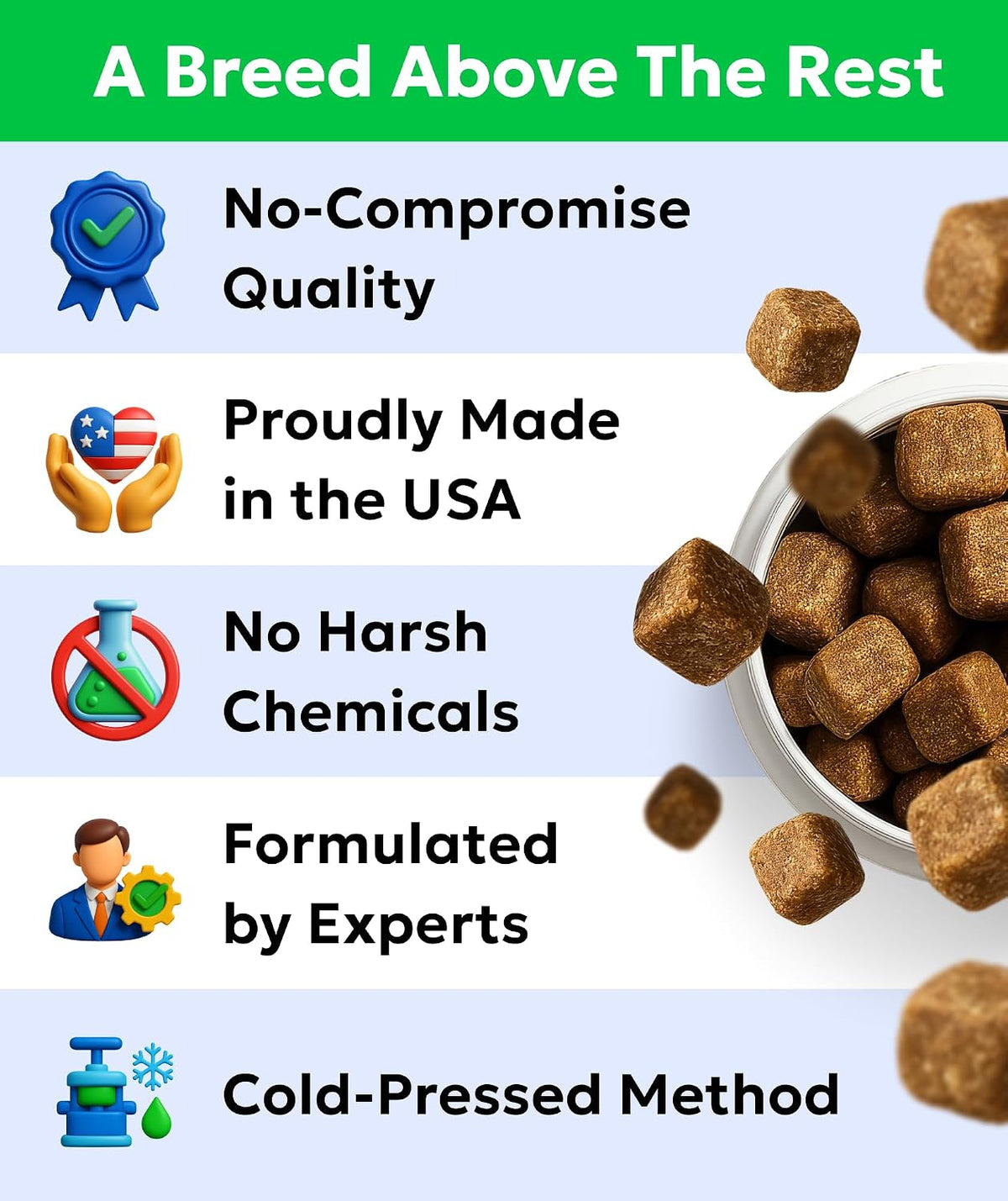Hemp Calming Treats for Dogs - Stress&Anxiety Relief, Travel&Separation