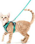 rabbitgoo Cat Harness and Leash Set, Escape Proof Vest, Black