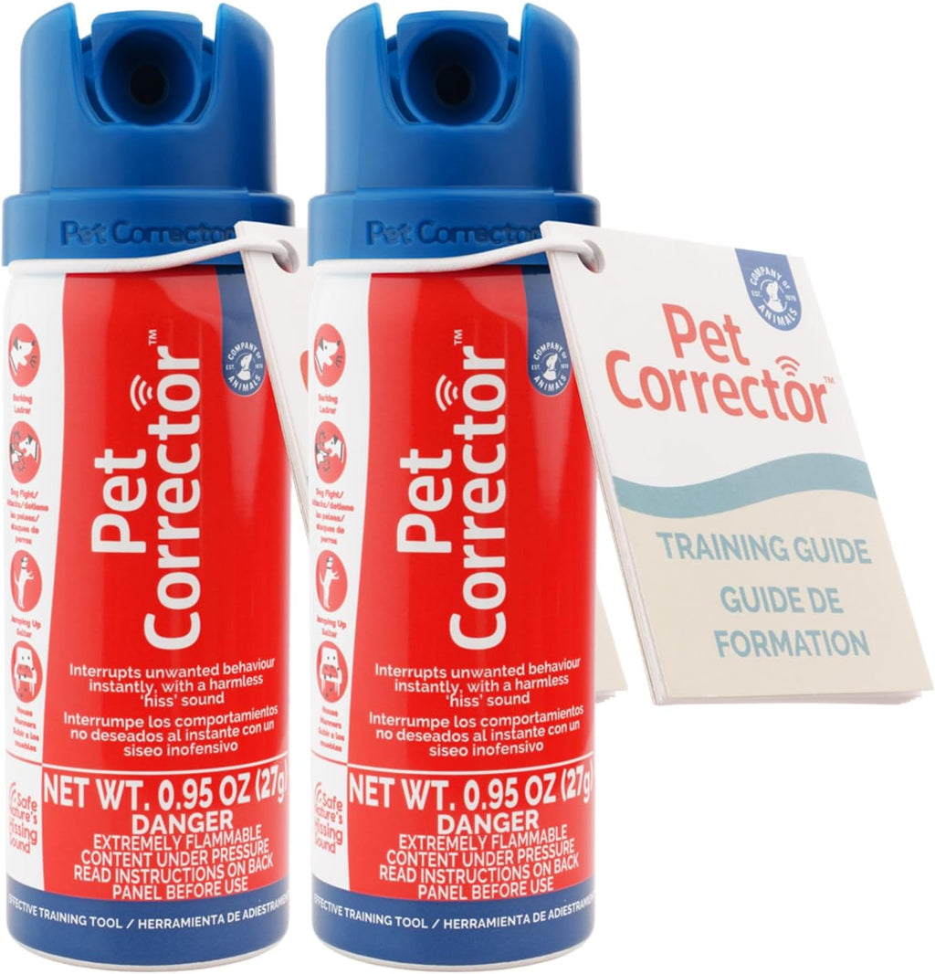 Pet Corrector Dog Trainer | Help Stop Unwanted Behavior | 30mL, Pack of 2 | Stops Barking, Jumping Up, Place Avoidance, Food Stealing, Dog Fights & Attacks. Easy to Use, Safe, Humane and Effective.