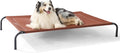 Bedsure Outdoor Elevated Cooling Dog Bed Large Sized Dog, 49in Grey
