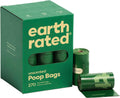 Earth Rated Dog Poop Bags on Refill Rolls, 270 Bags, Lavender | Guaranteed Leak Proof and Extra Thick Waste Bag Refill Rolls