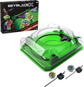 Beyblade X Sneak Attack Battle Set with Beystadium Arena, Rampart Aegis GB & Cutter Shinobi LF, 2 Right-Spinning Takara Tomy Battling Tops Game Toys, 2 Launchers, Ages 8+