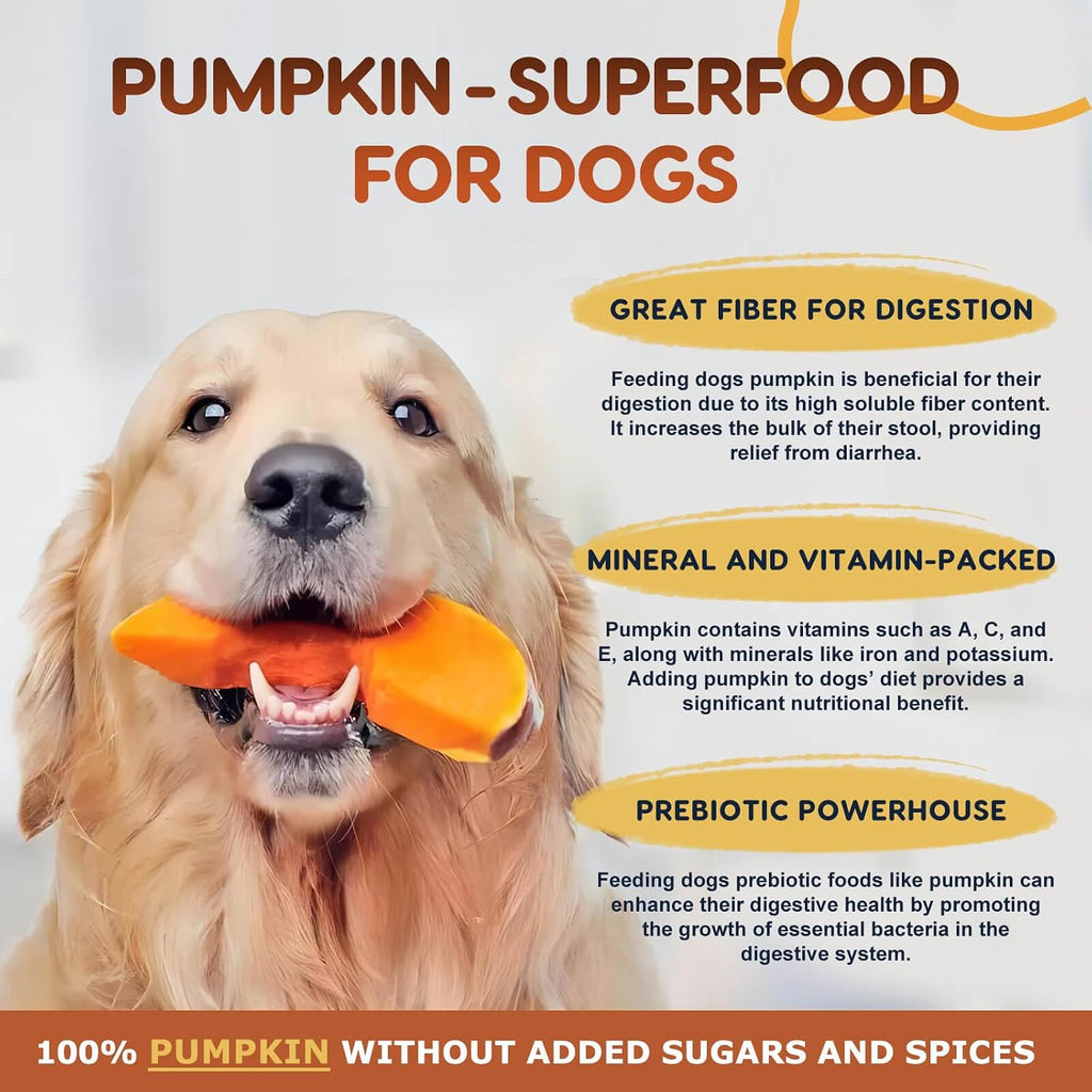 ZEBORA Probiotics for Dogs, Digestive & Itch Relief, 120 Soft Chews | Dog Probiotics for Digestive Health, Pumpkin & Fish Oil, Freshens Bad Breath, Easy to Break Apart, Daily Gut & Skin Support