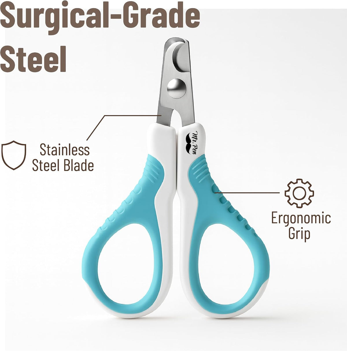 Mr. Pen- Cat Nail Clipper, Stainless Steel, Sharp Cat Claw Trimmer
