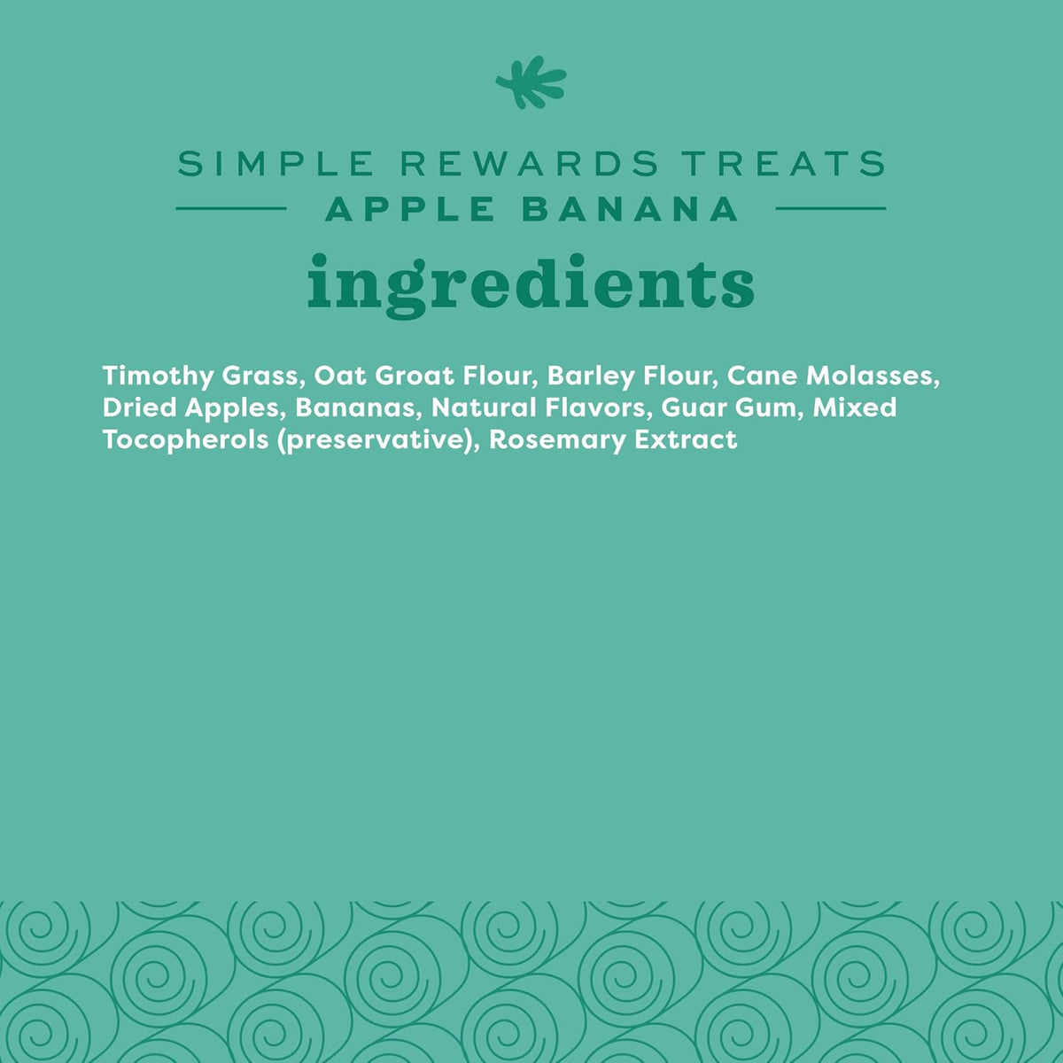 Oxbow Simple Rewards Guinea Pig & Rabbit Treats, Apple Banana, Baked, 3 oz