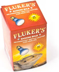 Fluker's Basking Spotlight Bulbs for Reptiles Black, 60 Watts