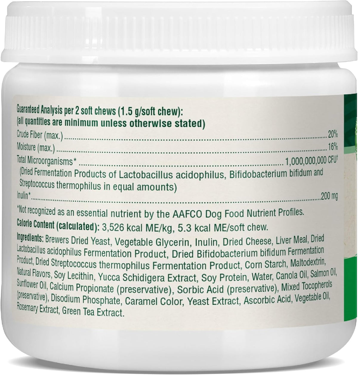 PetNC Natural Care Liver Flavor,Cheese Pre & Probiotic Soft Chews for Dog 120 ct (Pack of 1) (Packaging May Vary)