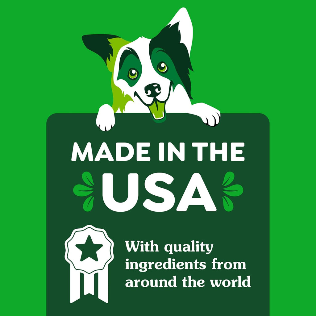 Greenies Supplements Calming Chews for Dogs, Chicken Flavor, 40 Count | L-Tryptophan & L-Theanine, supports positive behavior, made in USA, NASC Quality Seal, real chicken, no fillers