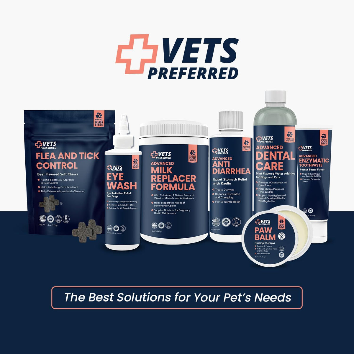 Vets Preferred Anti-Diarrhea & Gas Relief for Dogs – Kaolin Formula to Soothe Upset Stomach & Support Digestive Health – All Breed & Size Dogs – 8 fl oz Liquid – Made in USA | Natural alternative to dog diarrhea medication, soothes upset stomach, supports