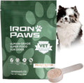 Human-Grade Superfood For Dogs, Premium Greens Powder Supplement For Dental Health, Longevity, Hip & Joint, Gut Health, Allergies, Immune Support, Skin & Coat - 3.5 oz Nutrient Dense Formula