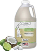 Wahl USA Dry Skin & Itch Relief Pet Shampoo for Dogs – Oatmeal Formula with Coconut Lime Verbena Scent & Pet Friendly Formula, 24 Oz - Model 820004A | Oatmeal Formula Moisturizes Skin & Provides Itch Relief For Sensitive Skin Dogs, Pet Friendly Formula - 